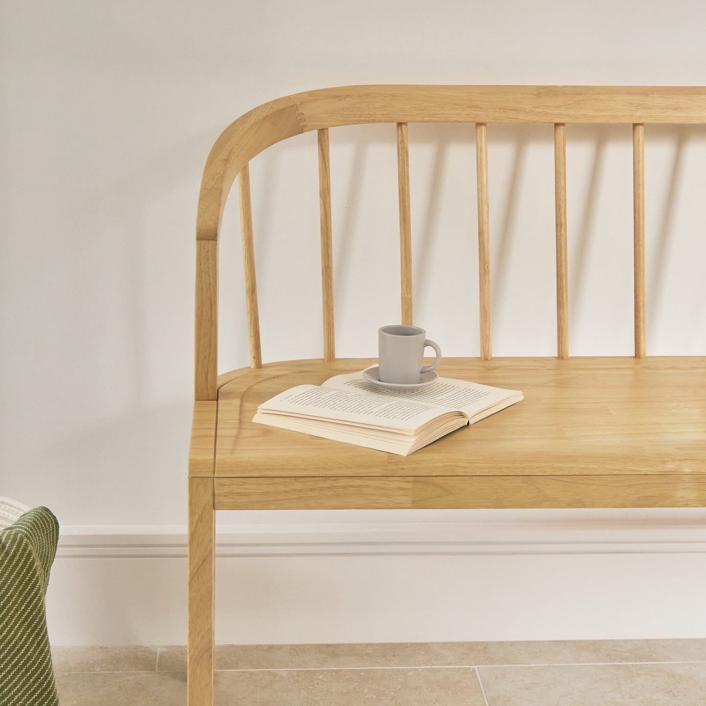 Mabel 120cm Bench - Pale Oak - Laura James