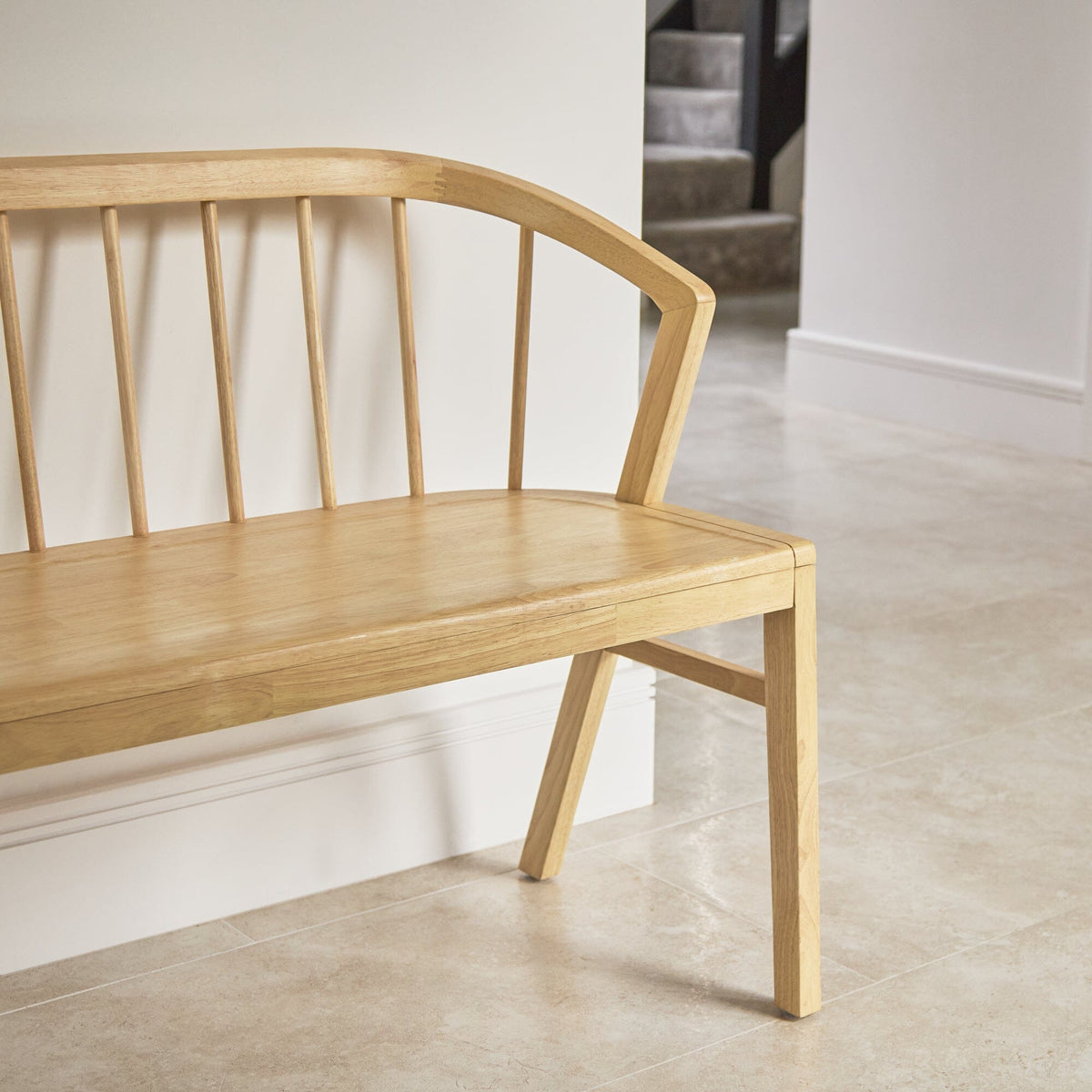 Mabel 120cm Bench - Pale Oak - Laura James