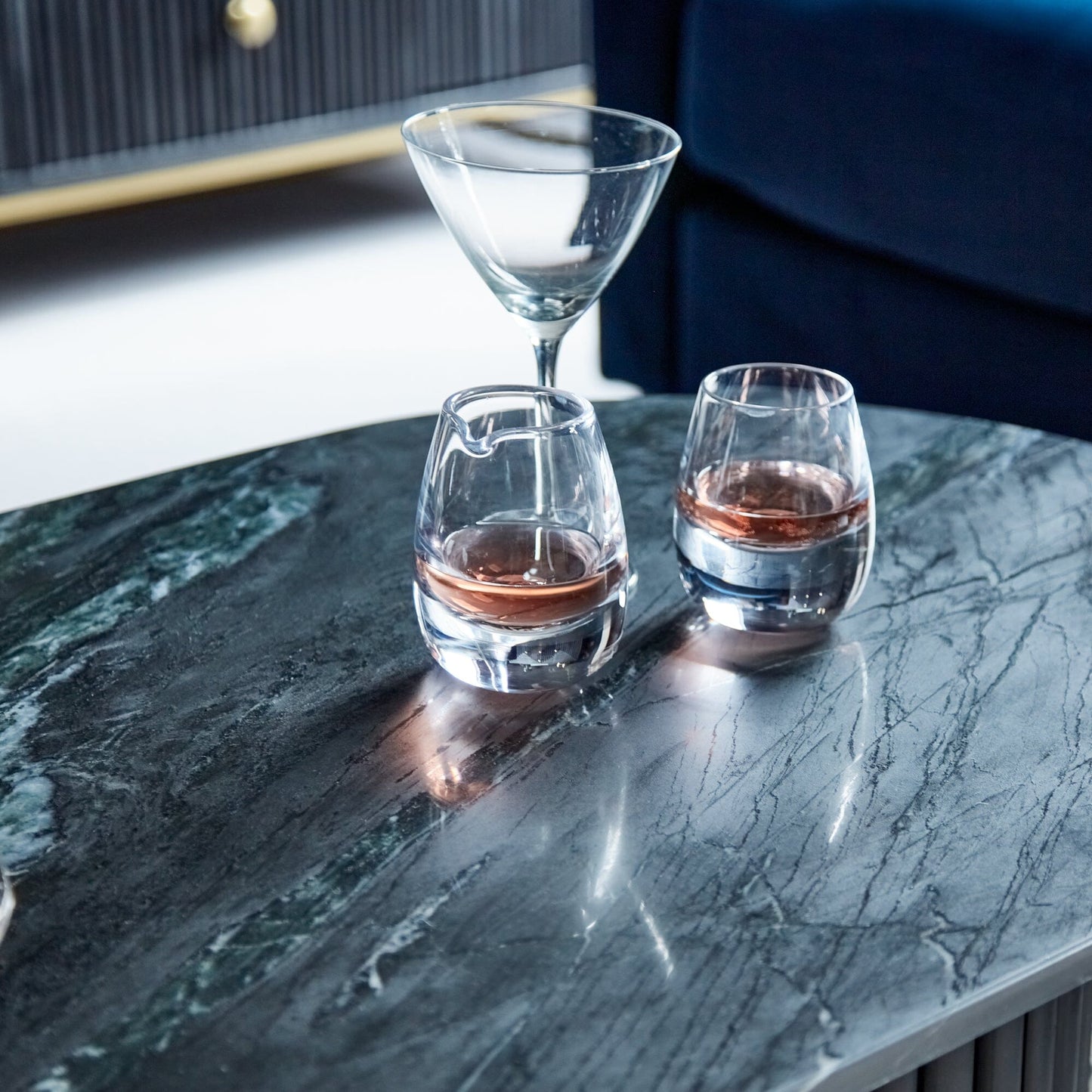 Myla Black Marble Coffee Table