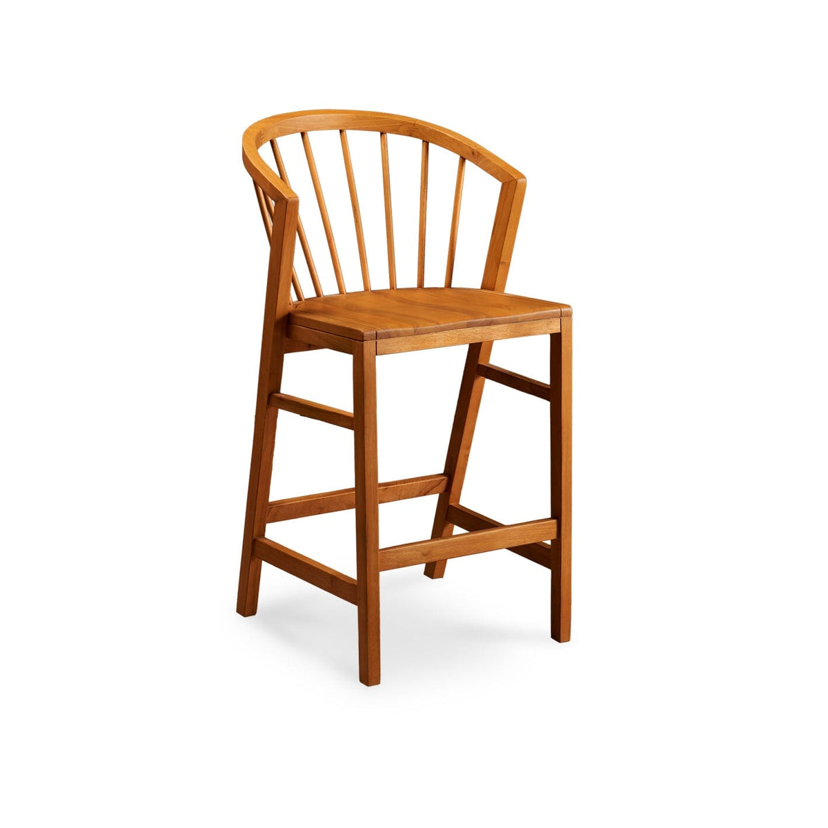Mabel Oak Bar Stools - Set Of 2 - Laura James