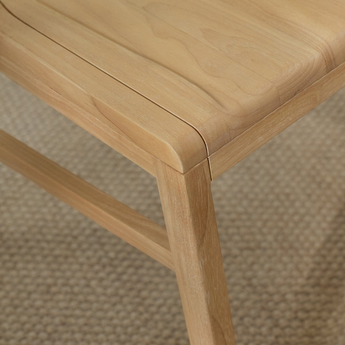 Mabel Whitewash Oak Dining Chairs - Set of 2 - Laura James