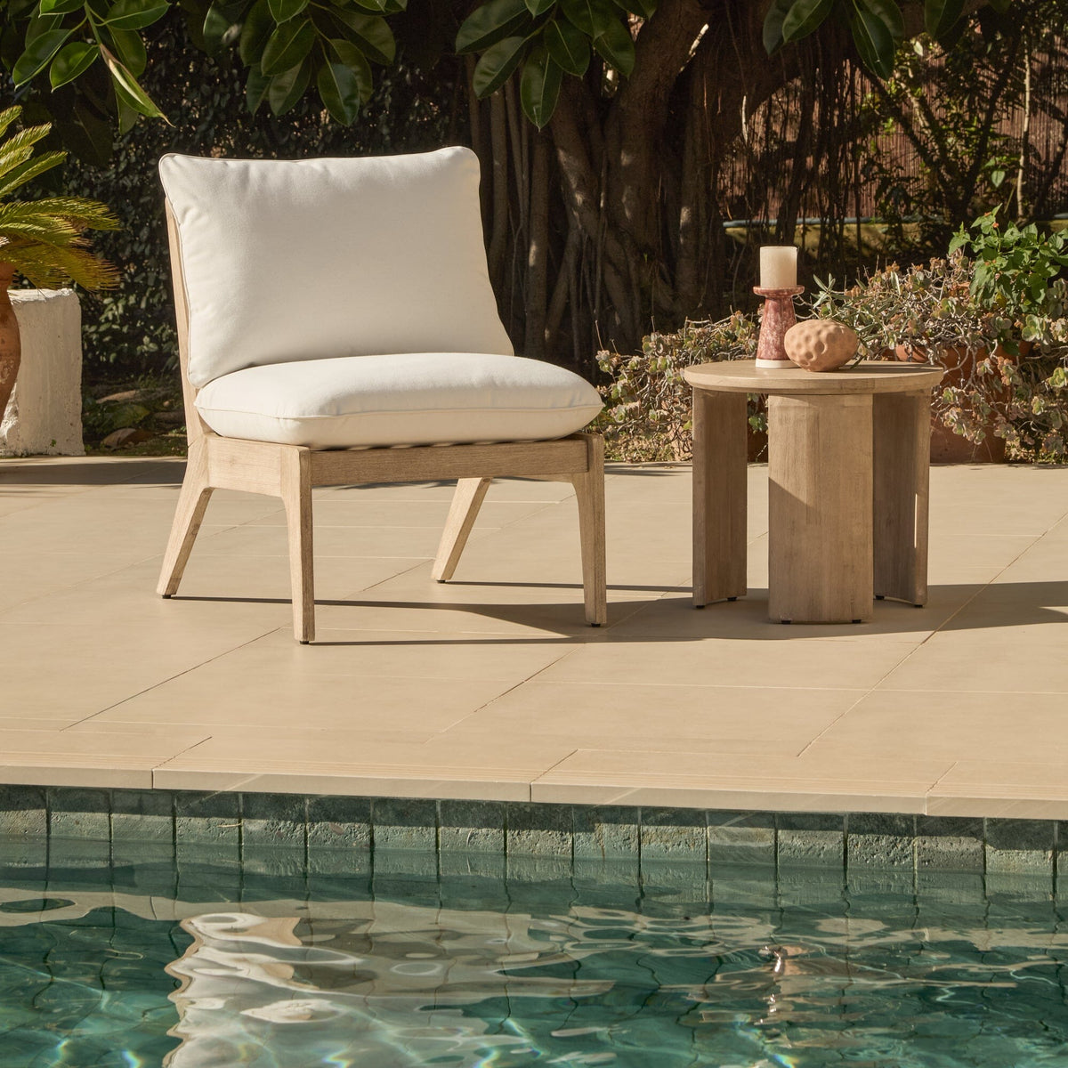 Mali Occasional Chair Cushion Covers - Linen - Laura James