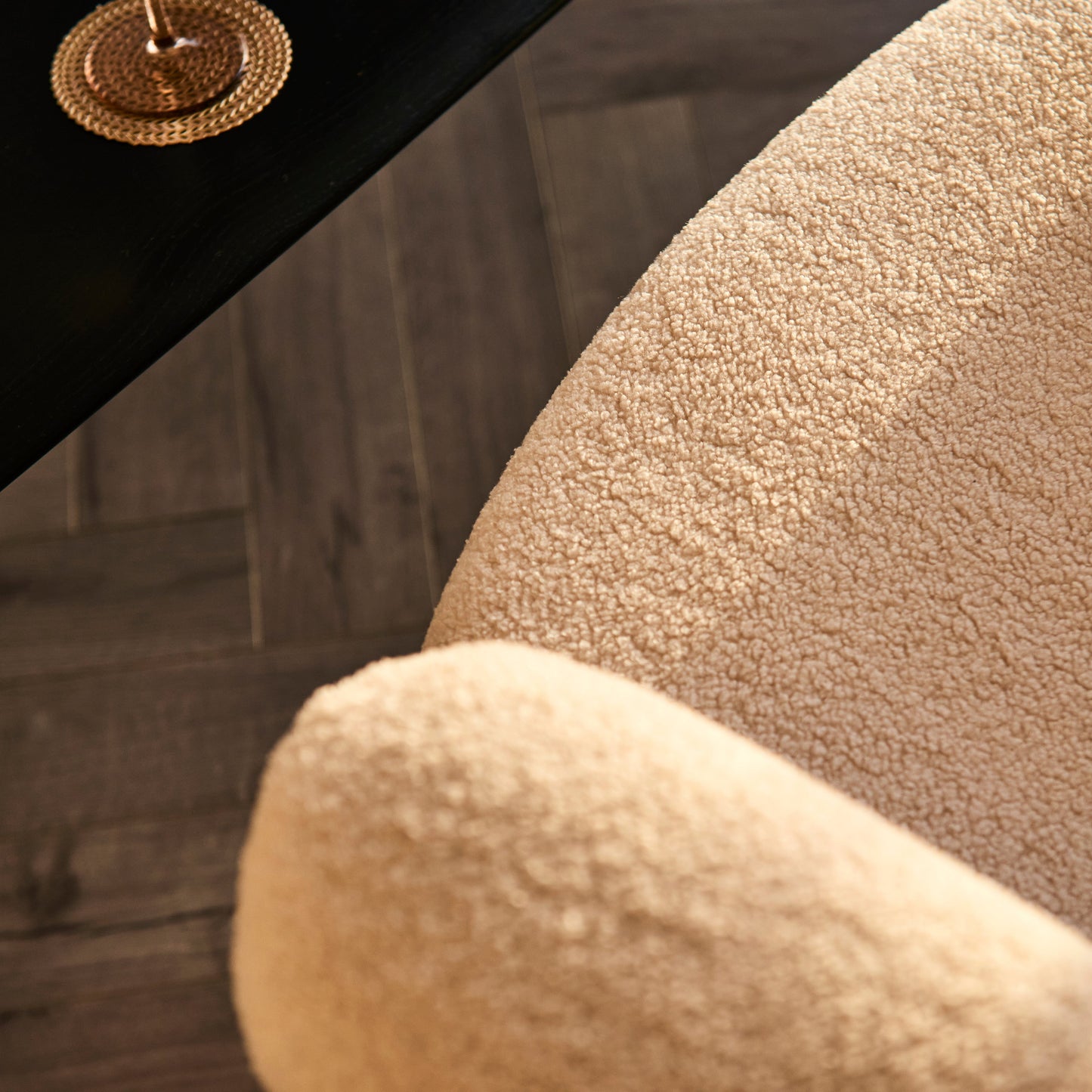 Mateo Boucle Armchair - Laura James