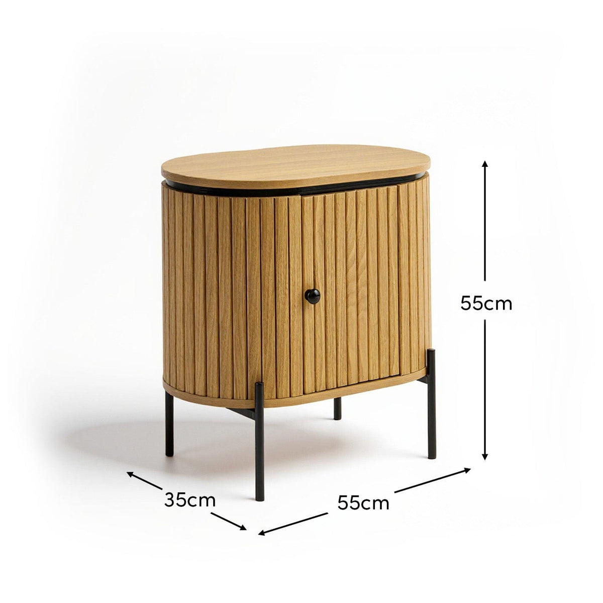 Matius_1_Left_Door_Bedside_Table_Seasoned_Oak_and_Black-1 - Laura James