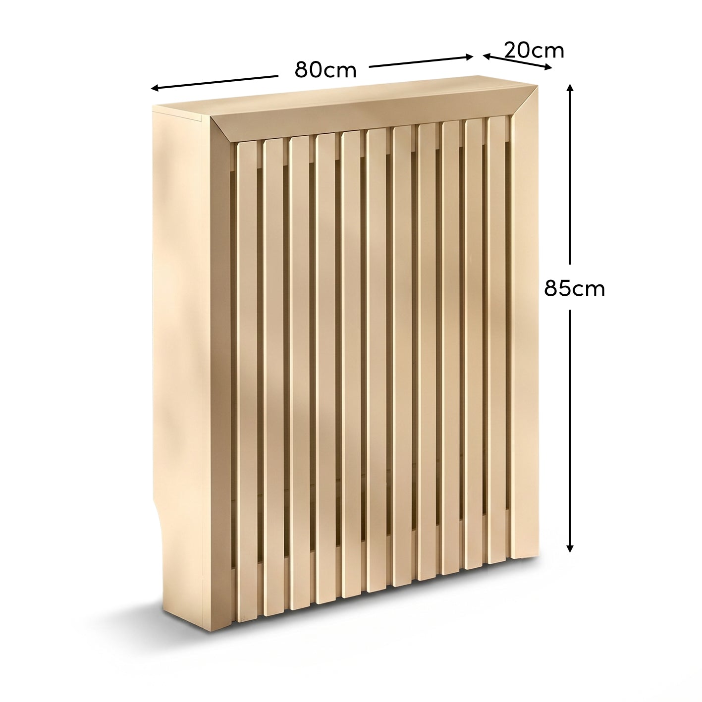 Merida Small Radiator Cover - Oatmeal - Laura James