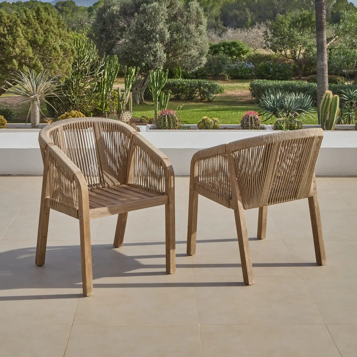 Nala Wooden Dining Chairs - Laura James