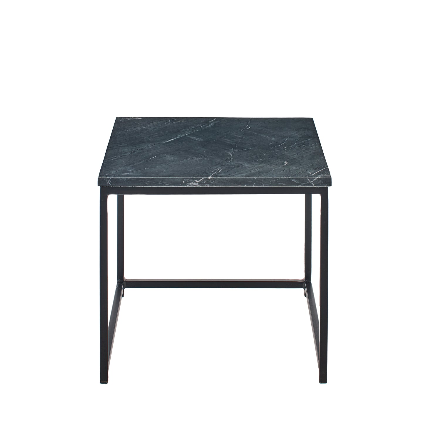 Nesting Black Marble Square Coffee Table - Laura James