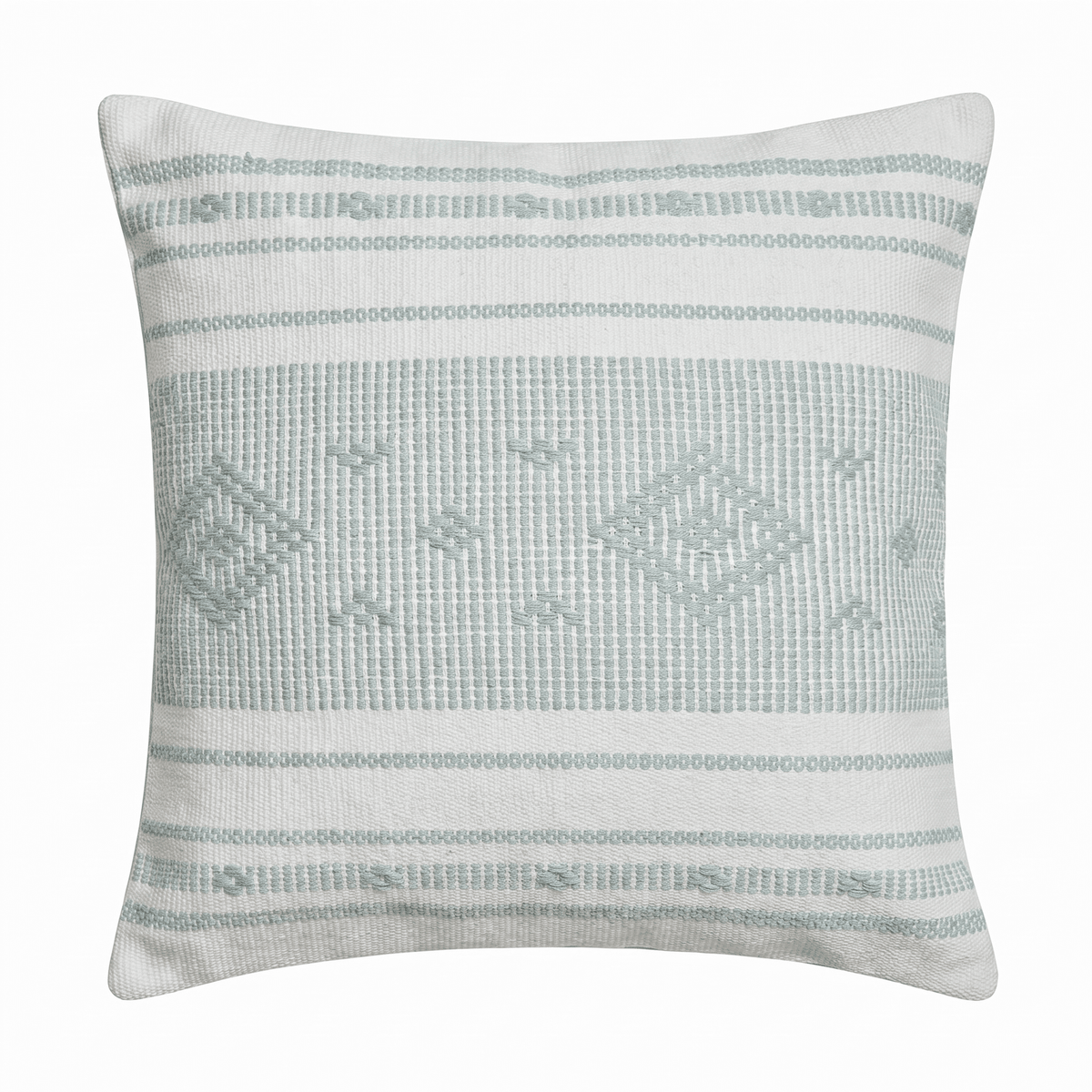 Nerja 45x45cm Cushion Cover - Duck Egg Blue - Laura James