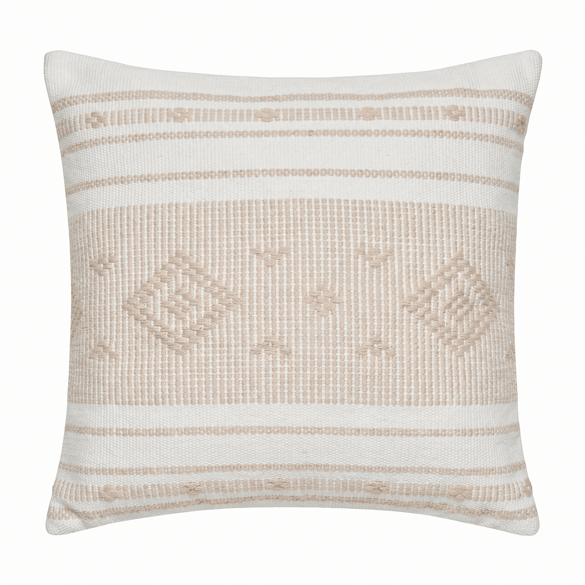 Nerja 45x45cm Cushion Cover - Natural - Laura James