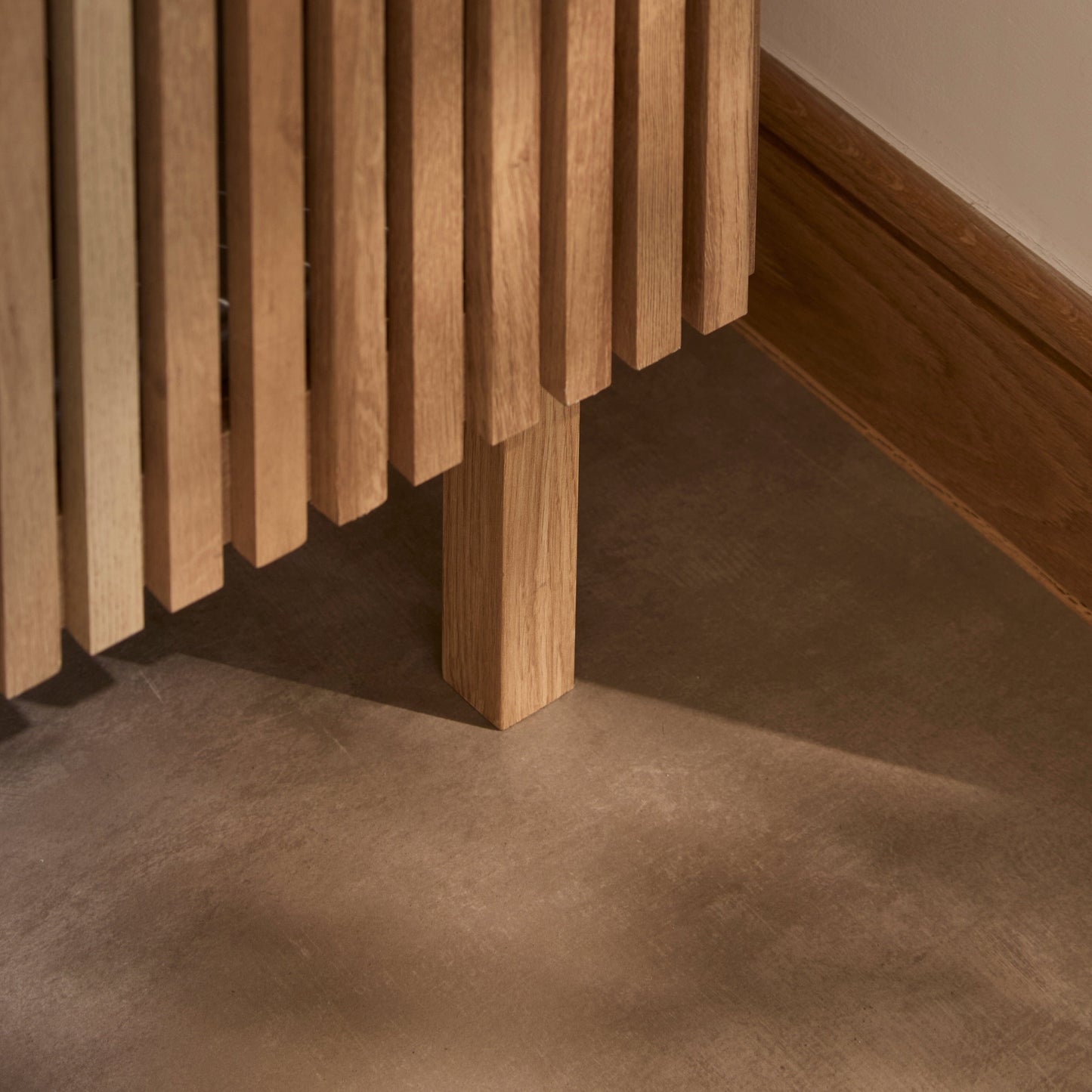 Nia 2 Door Small Sideboard - Seasoned Oak - Laura James