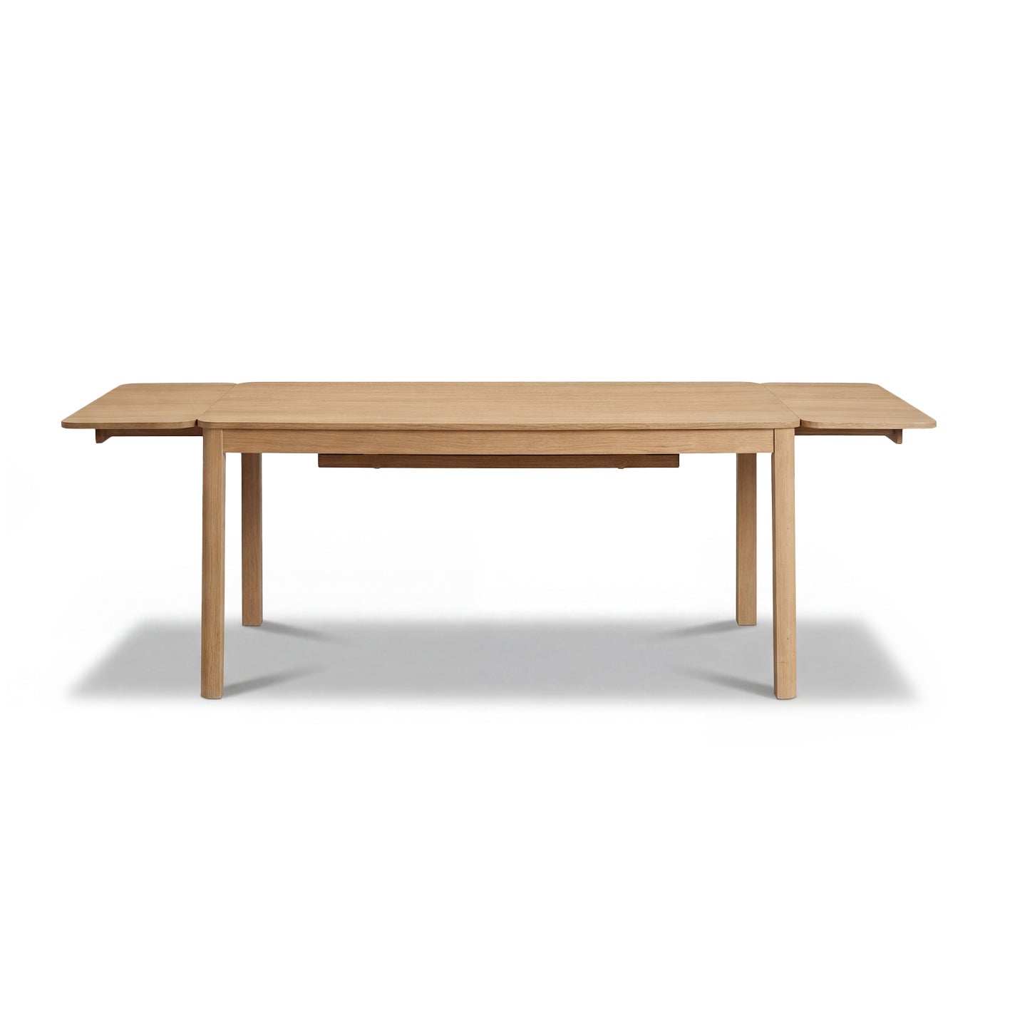 Noah Whitewash Oak Extending Dining Table Set - 6 Seater - Tilly Wooden Bench & Tilly Whitewash Oak Dining Chairs - Laura James