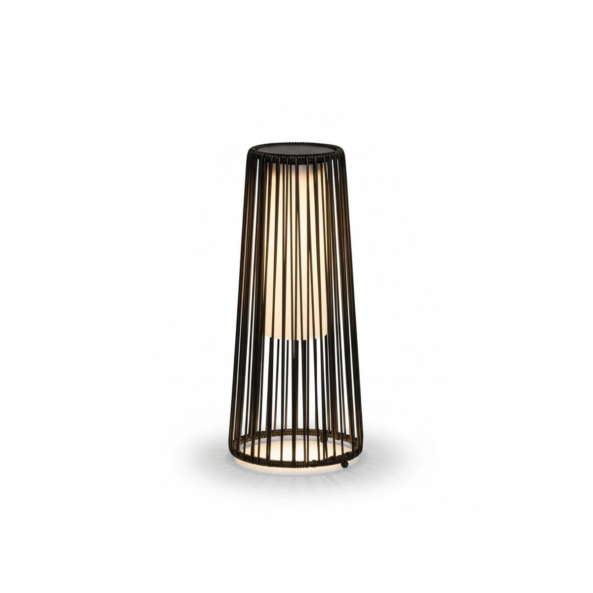 Octon 50cm Solar Outdoor Lantern - Black - Laura James