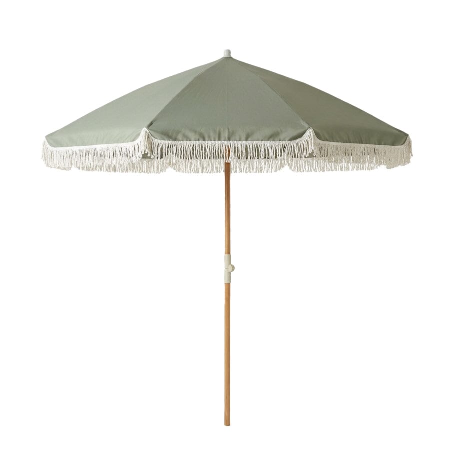 Oia Olive Green Parasol - 2m Round