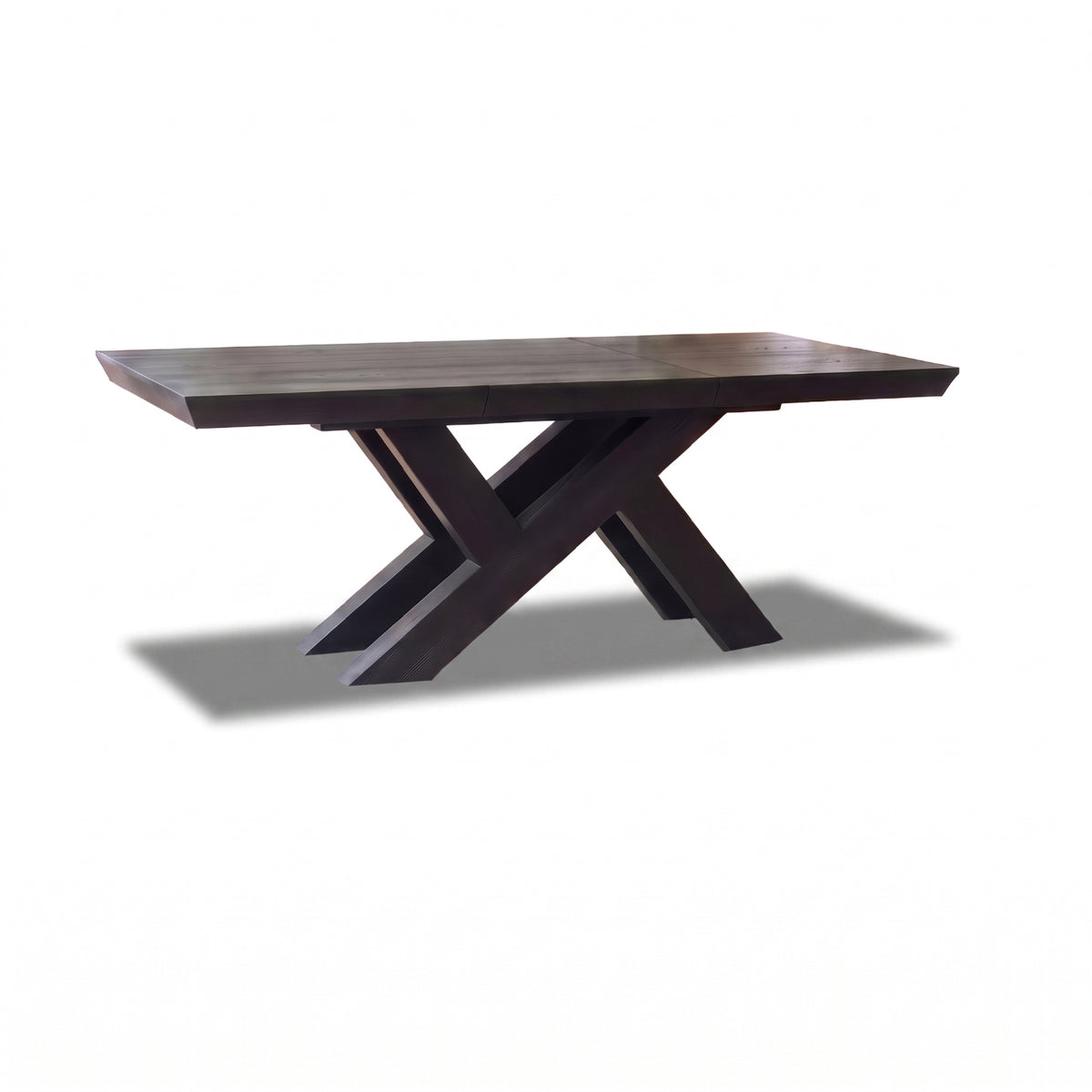 Olivia 160-240cm Black Oak Dining Table - Laura James