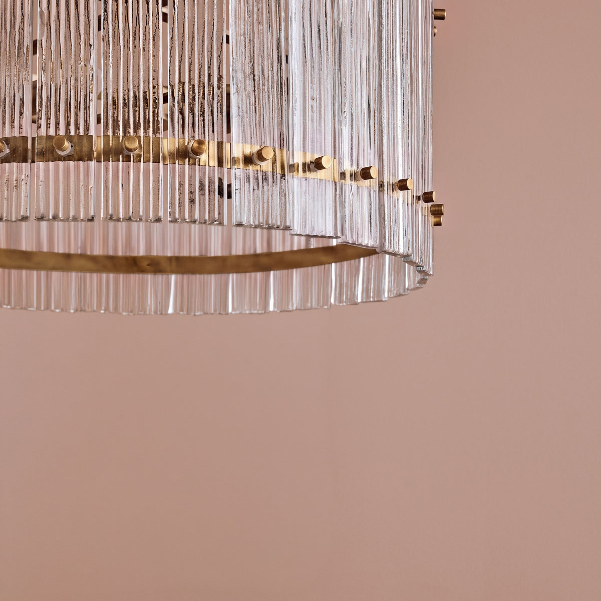 Orleton 56cm Chandelier - Heirloom Brass - Laura James