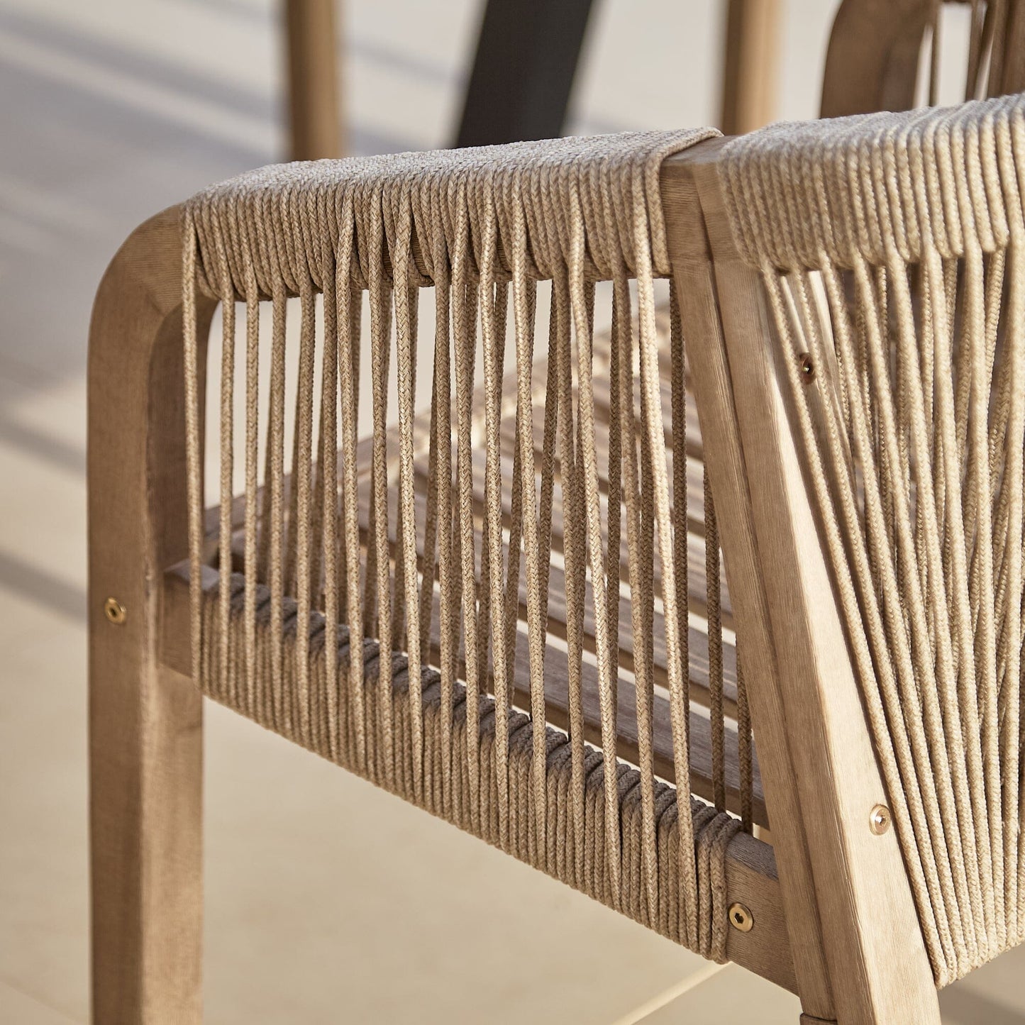 Palm 6 Seater Wooden Garden Dining Set with 6 Nala Sand Cushioned Chairs
- Laura James