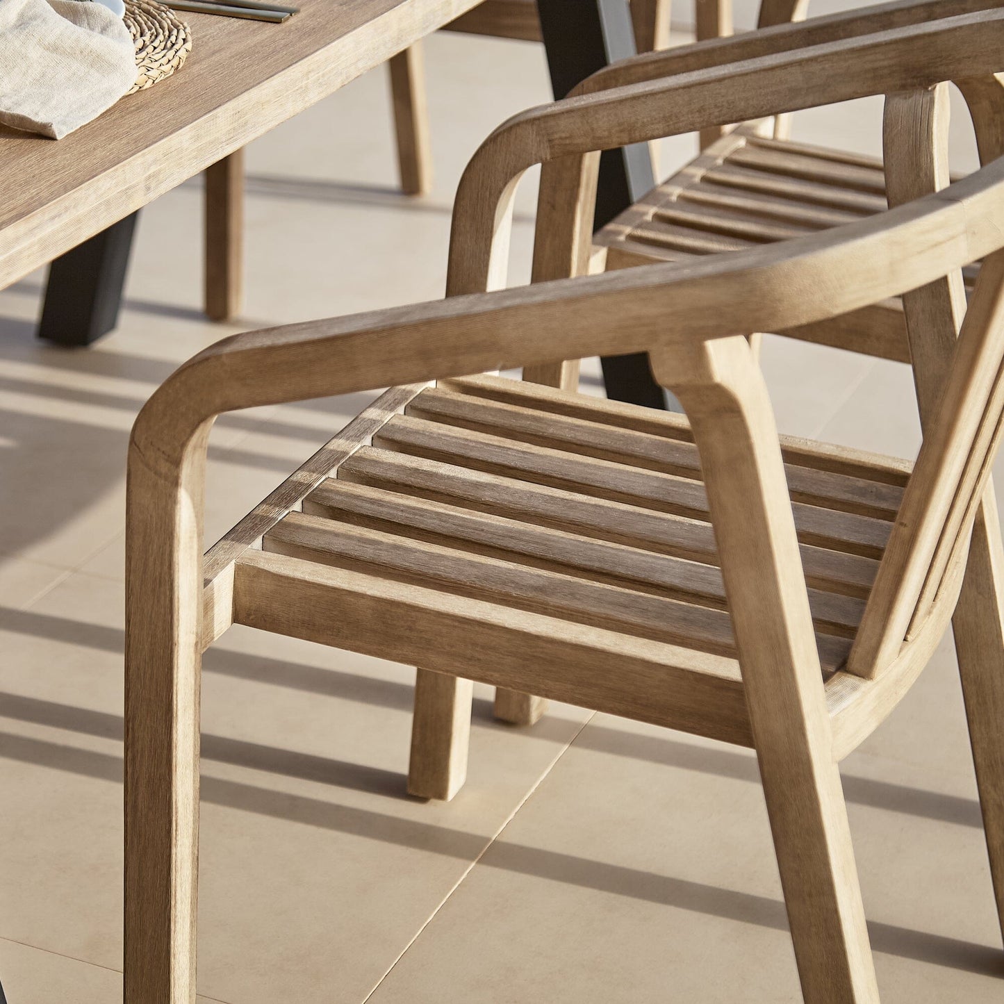 Palm 6 Seater Wooden Garden Dining Set with 6 Shiro Chairs
- Laura James