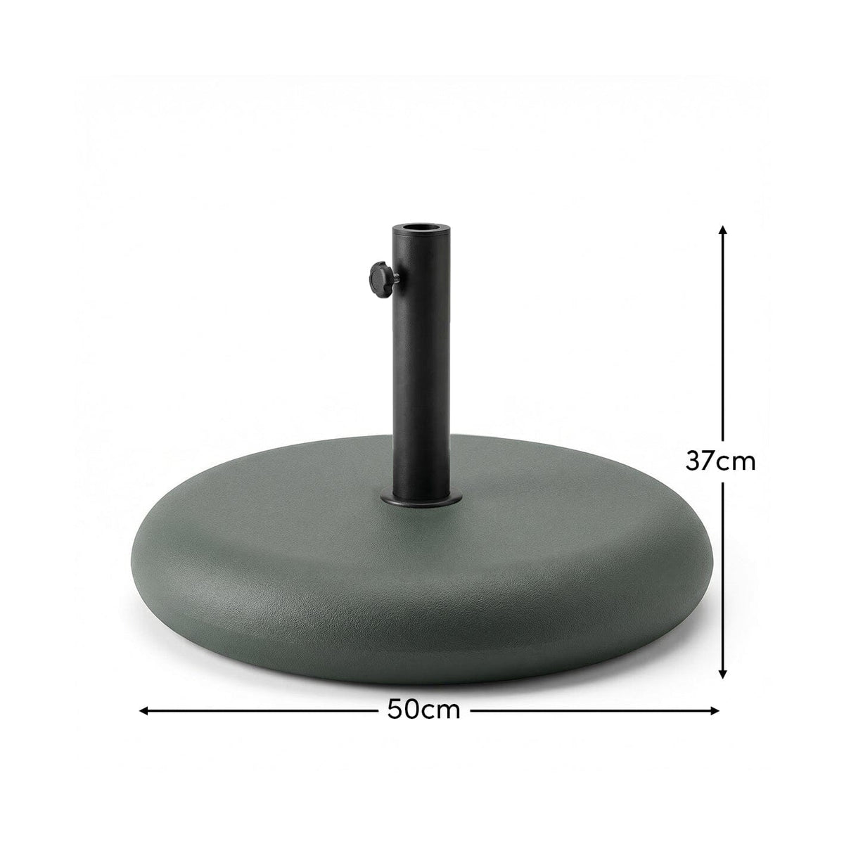 Parasol Base 25kg - Green Concrete - Laura James