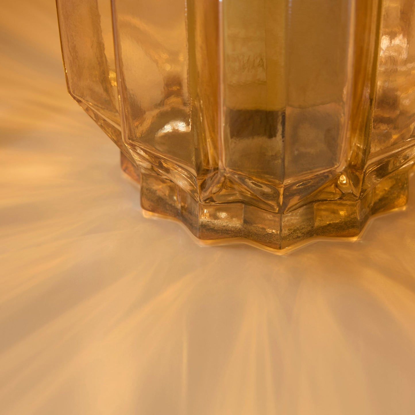 Pimlico 20cm Glass Lamp - Champagne - Laura James