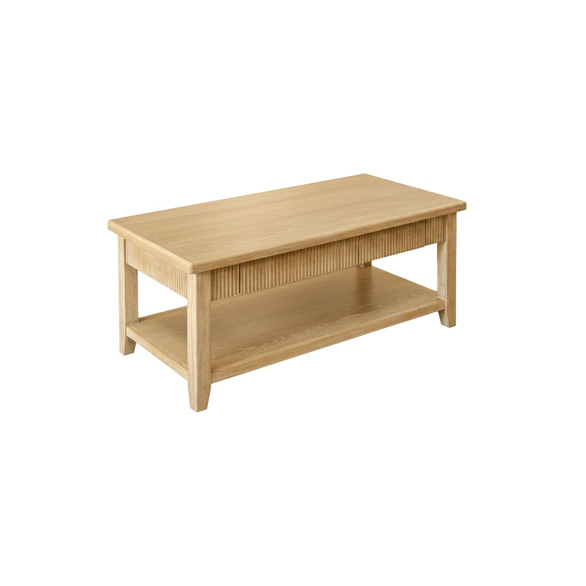 Raleigh Whitewash Coffee Table - Laura James