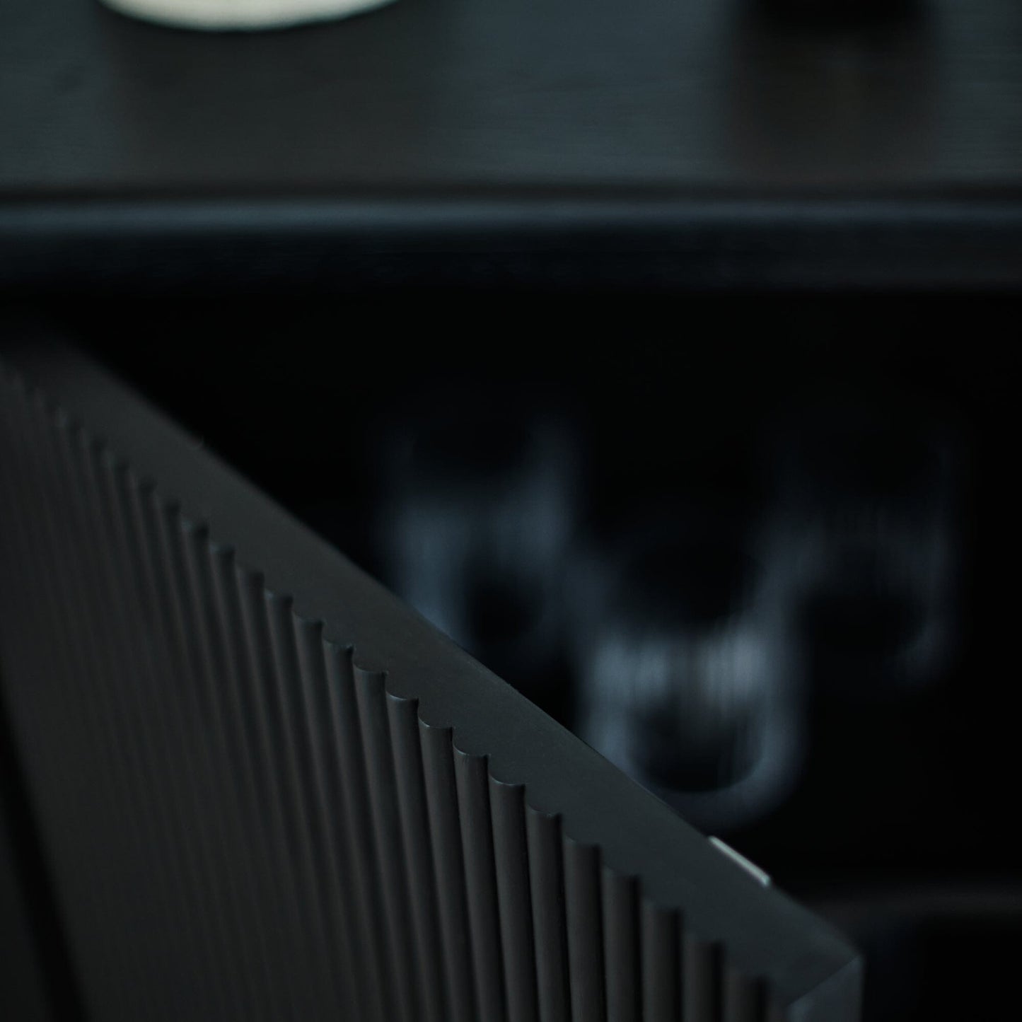 Raleigh 3 Door Large Sideboard - Black Oak - Laura James