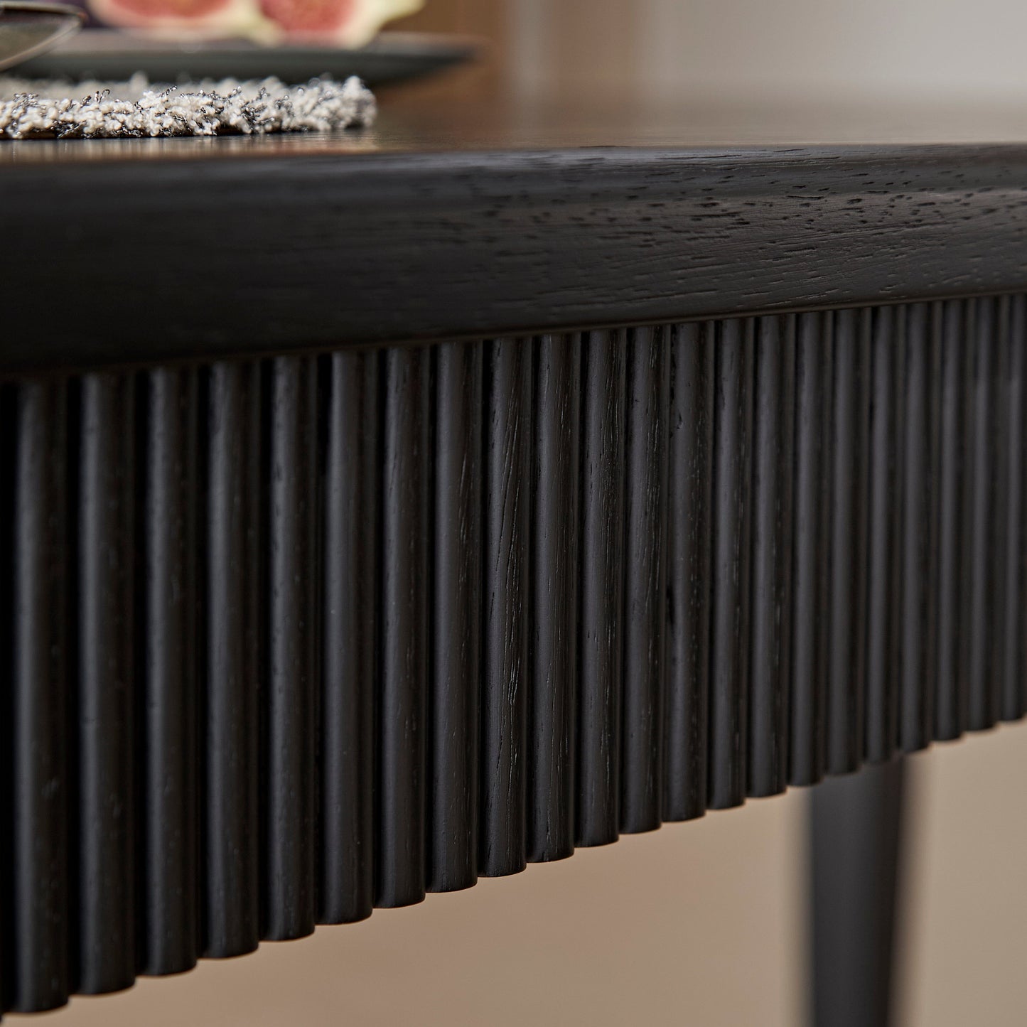 Raleigh Black Rectangular Dining Table - Laura James