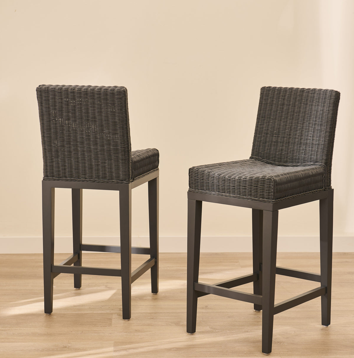 Reid_Bar_Stool_Set_of_2_Slate_Grey_with_Slate_Grey_Mindi_Wood_Legs-5 - Laura James