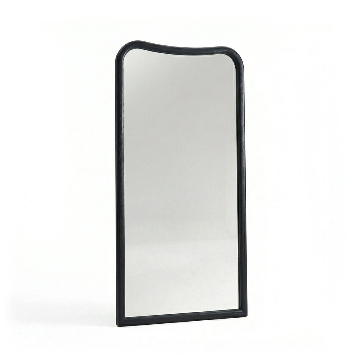 Rendall 180x90cm Wooden Mirror - Black Paulownia - Laura James
