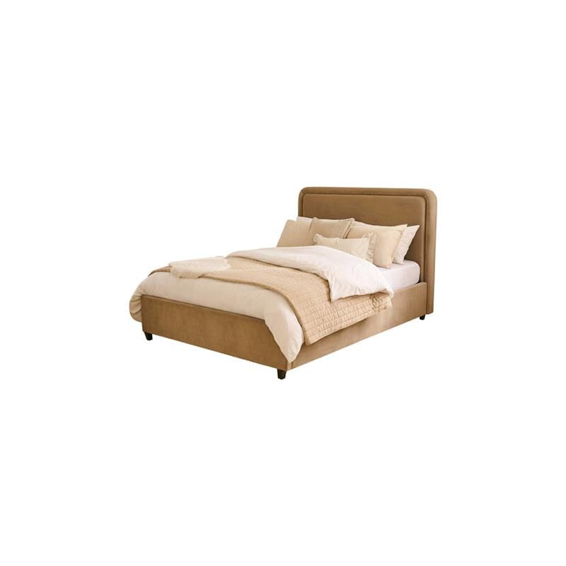 Robyn King Ottoman Bed - Driftwood - Laura James