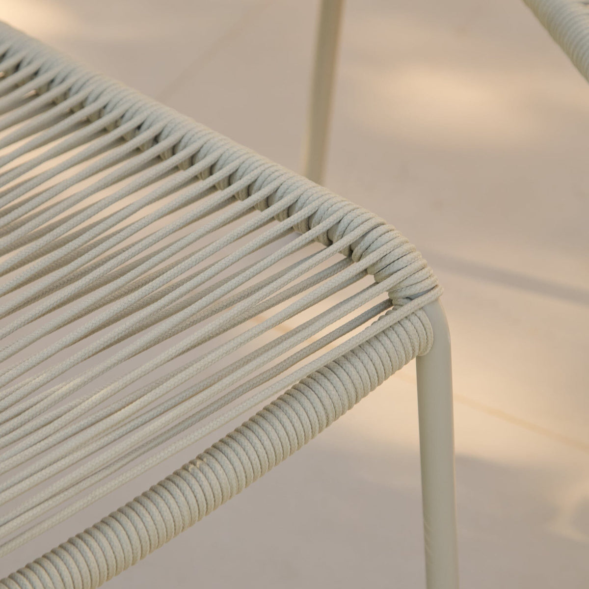 Ryder Dining Chair Set of 2 Clay Rope - Laura James