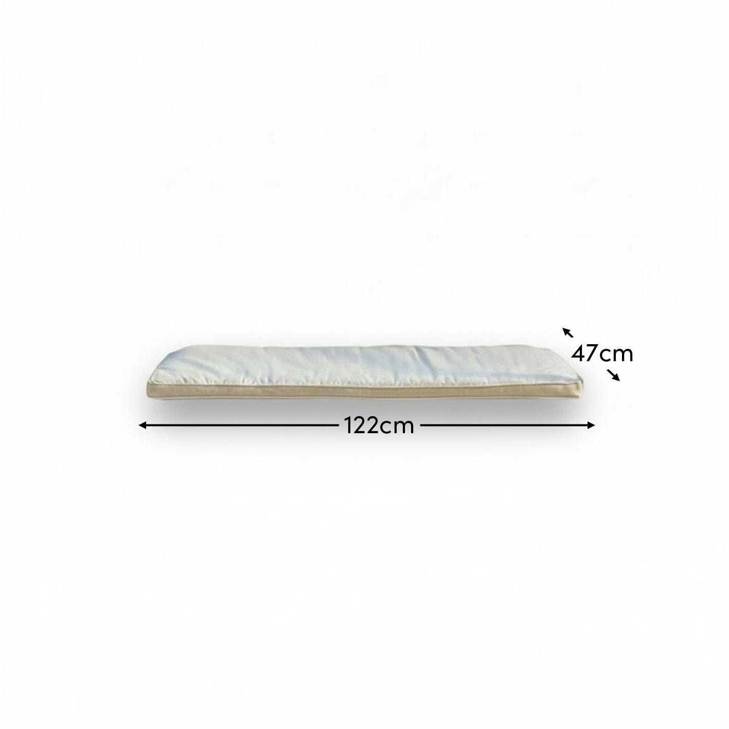 Shiro Garden Bench Cushion - Sand