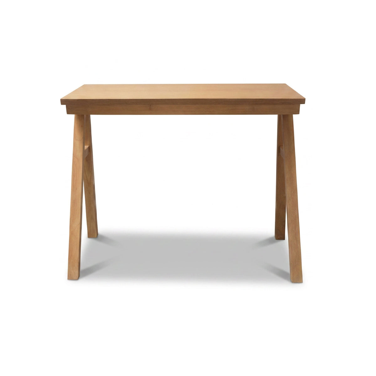 Sabina 100cm Rectangular Desk - Whitewash Oak - Laura James