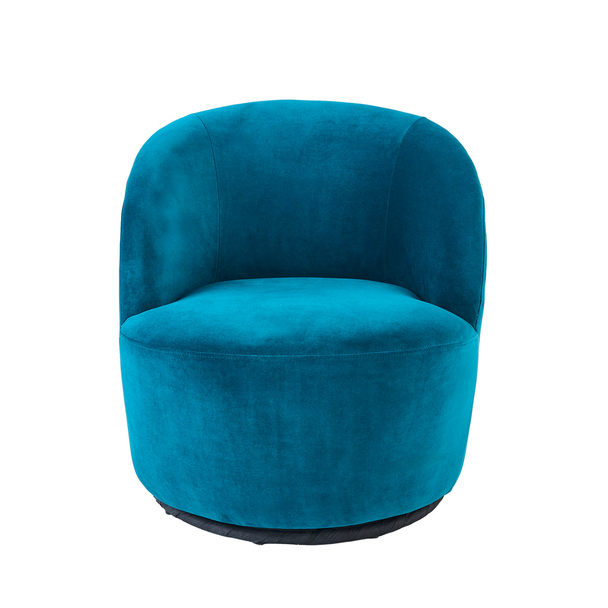 Sawyer 68cm Swivel Armchair - Deep Teal - Laura James