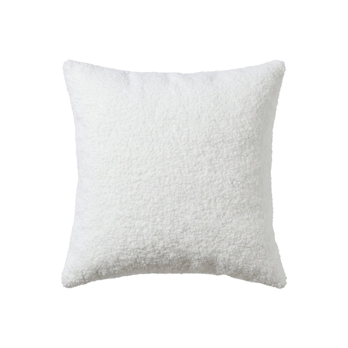 Shelton 45x45cm Teddy Cushion Cover - Cream - Laura James