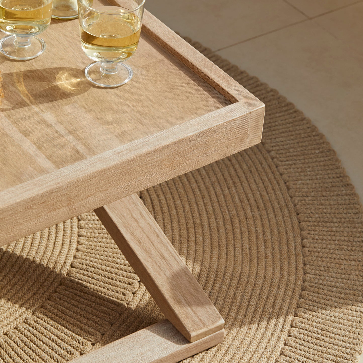Shiro Wooden Garden Corner Sofa Set with Shiro Akira Table
- Laura James