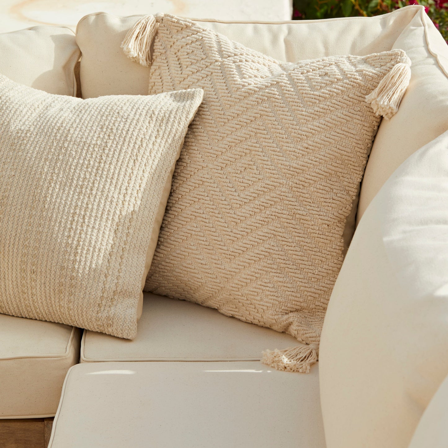 Shiro Wooden Garden Corner Sofa Set with Akira Coffee Table
- Laura James