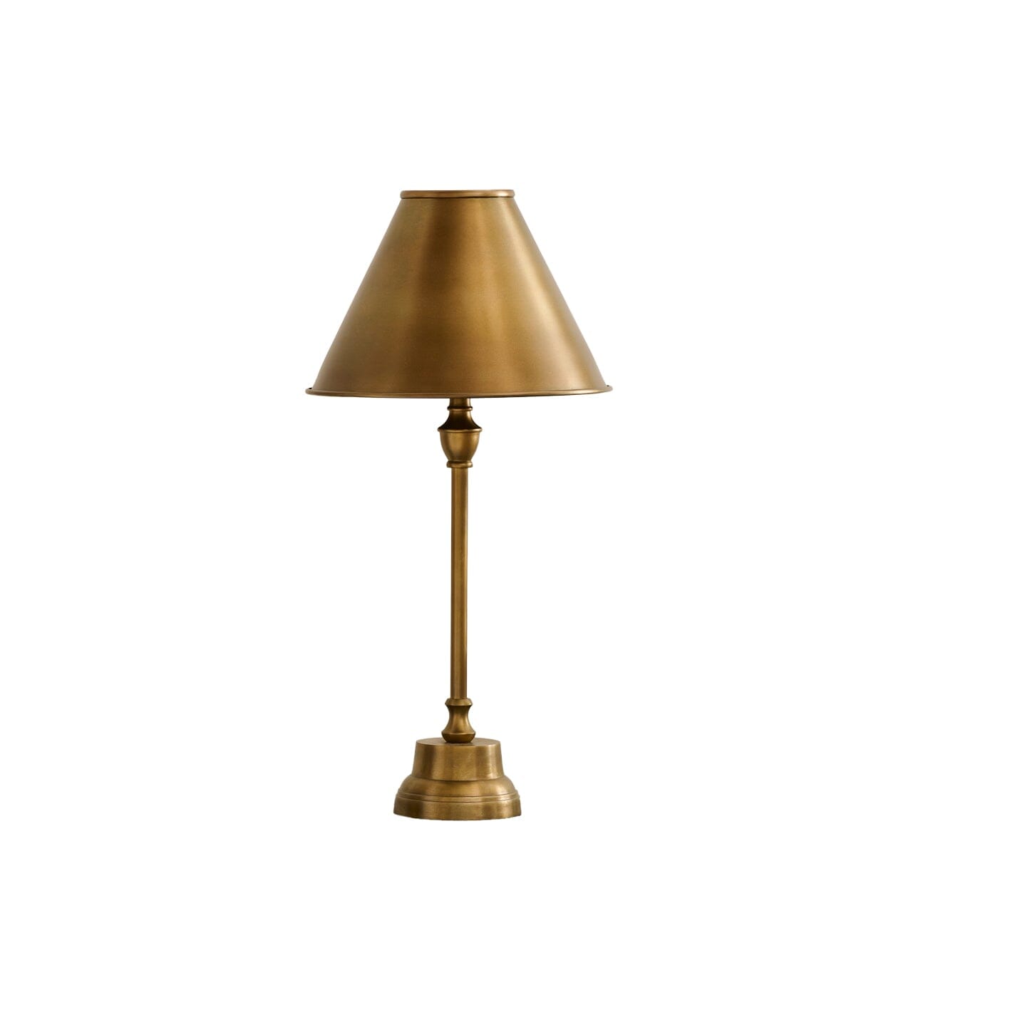 Stowe 59cm Metal Table Lamp - Gold - Laura James