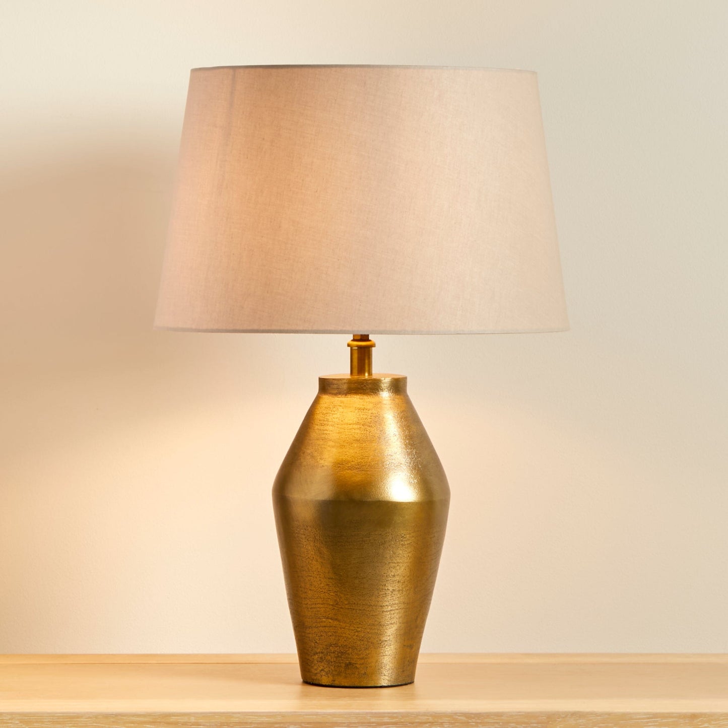 Thurlestone 29cm Metal Lamp Base - Gold - Laura James