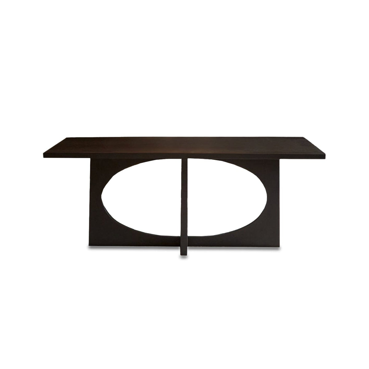 Outlet - Jade Jet Black Acacia Dining Table