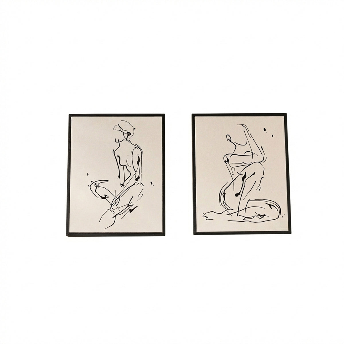 Talland 55x40cm Wall Art - Set of 2 - Laura James
