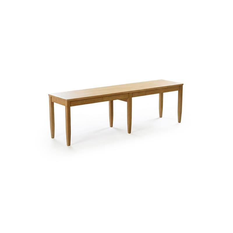 Tilly 150cm Wooden Bench - Whitewash Oak - Laura James