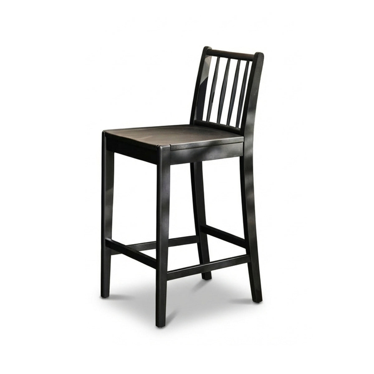 Tilly Bar Stool - Black Oak - Laura James