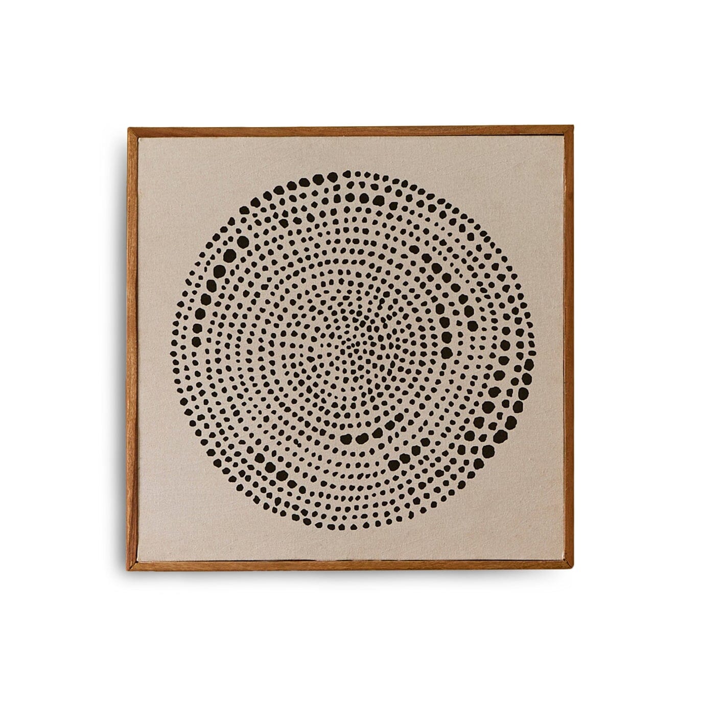 Umari 50x50cm Wall Art - Circle Print on Cotton - II- Laura James