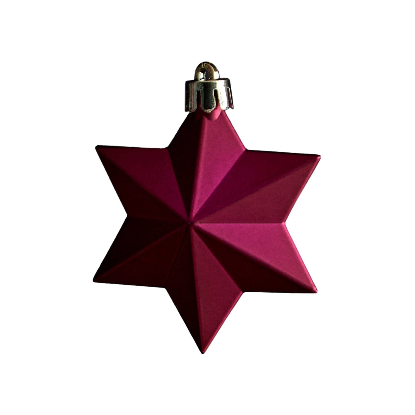 Valen Shatterproof 9cm Mixed Hanging Stars - Set of 12 - Festive Pink - Laura James