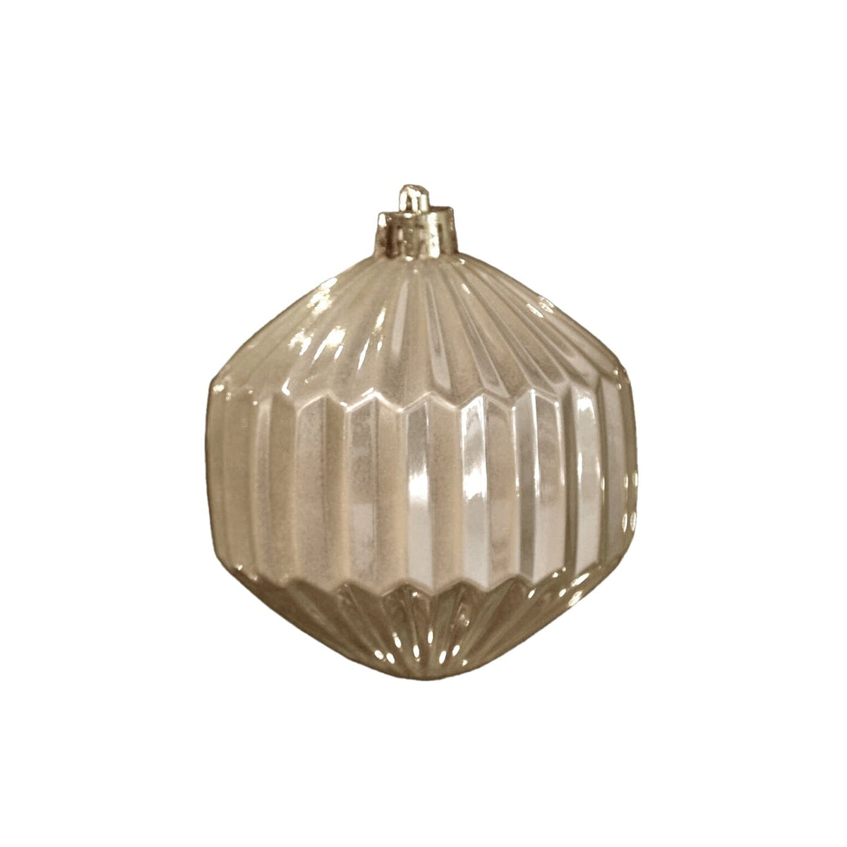 Valen Shatterproof 8cm Mixed Baubles - Set of 16 - Pearl Gold - Laura James