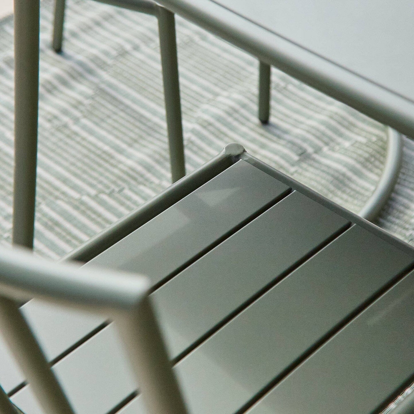 Wilder Rectangular Dining Table Set with 6 x Wilder Dining Chair - Olive Green