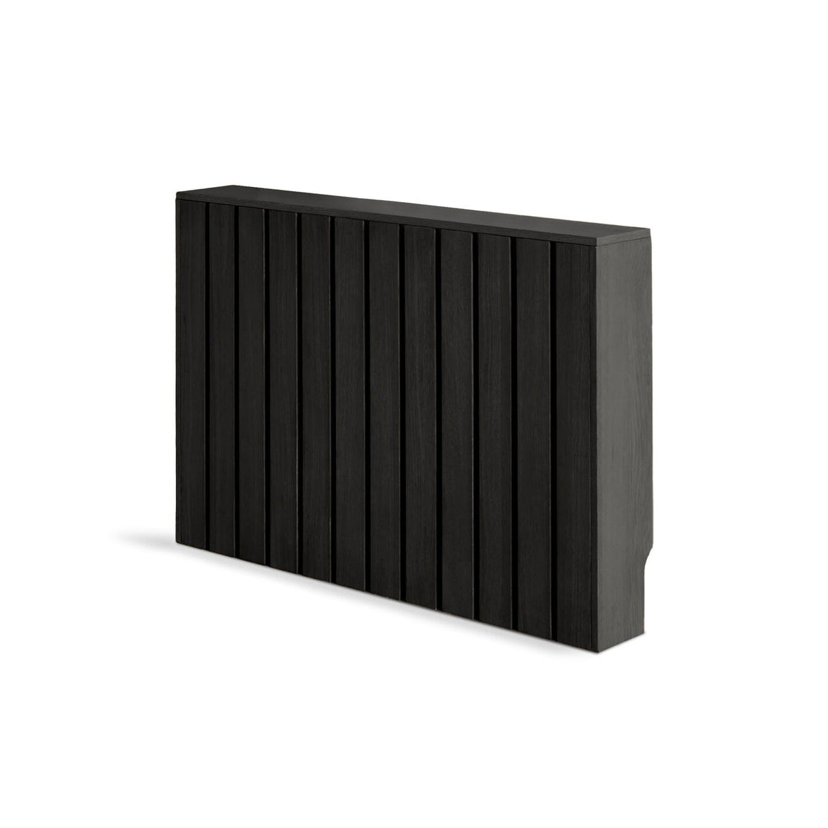 Willow Medium Radiator Cover - Black Oak