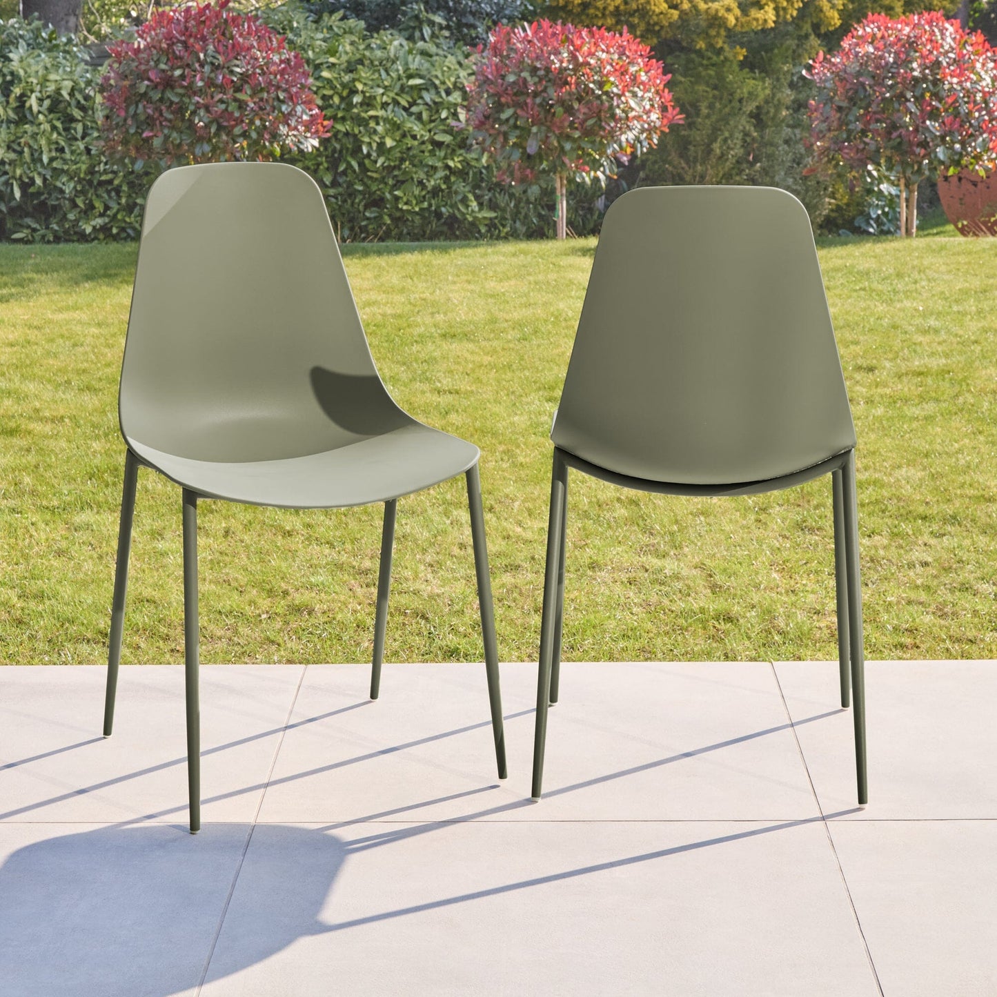 Wren Green Dining Chairs - Set of 4 - Laura James