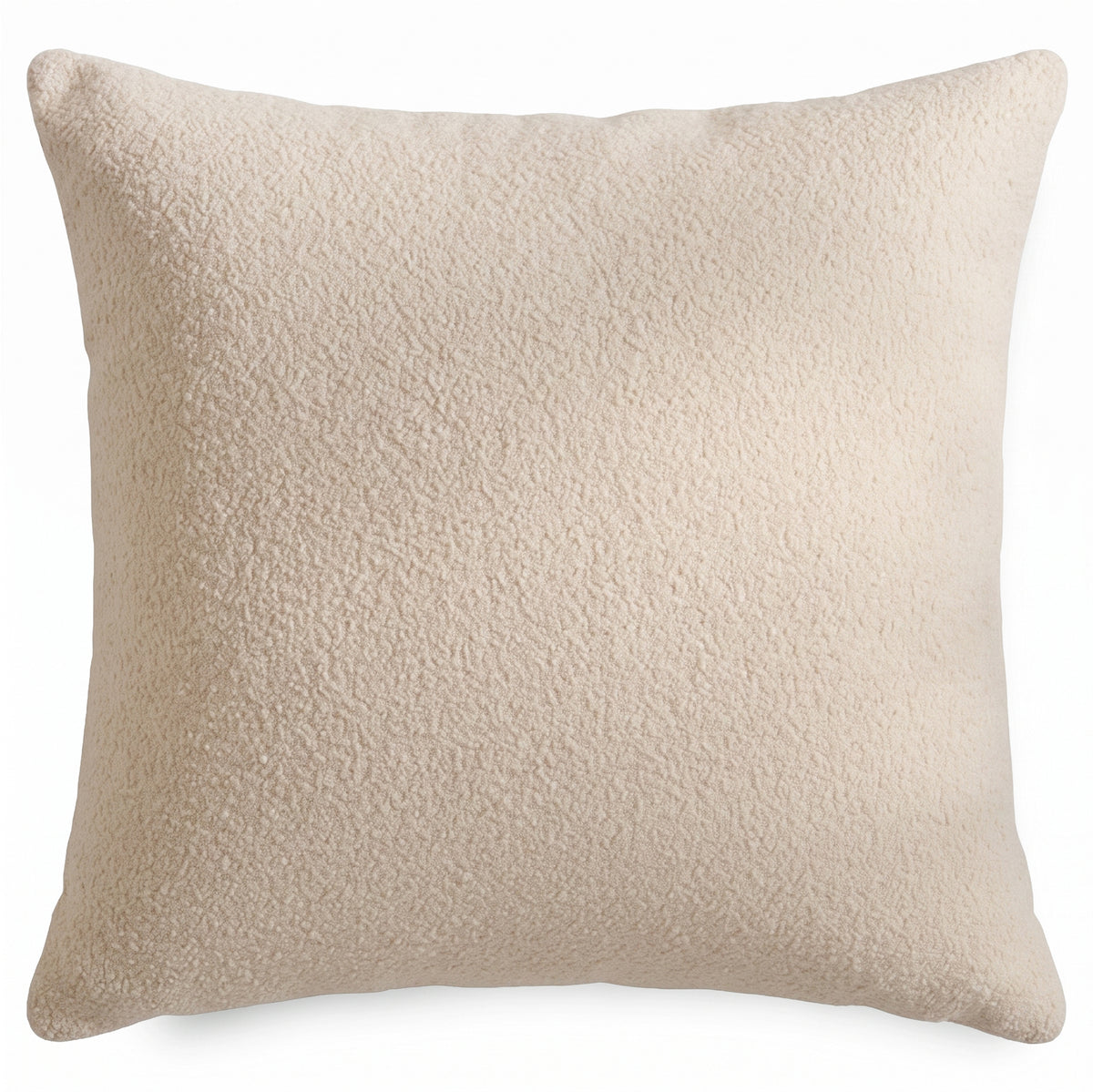 Yelden 50x50cm Scatter Cushion Cover - Light Beige Boucle - Laura James