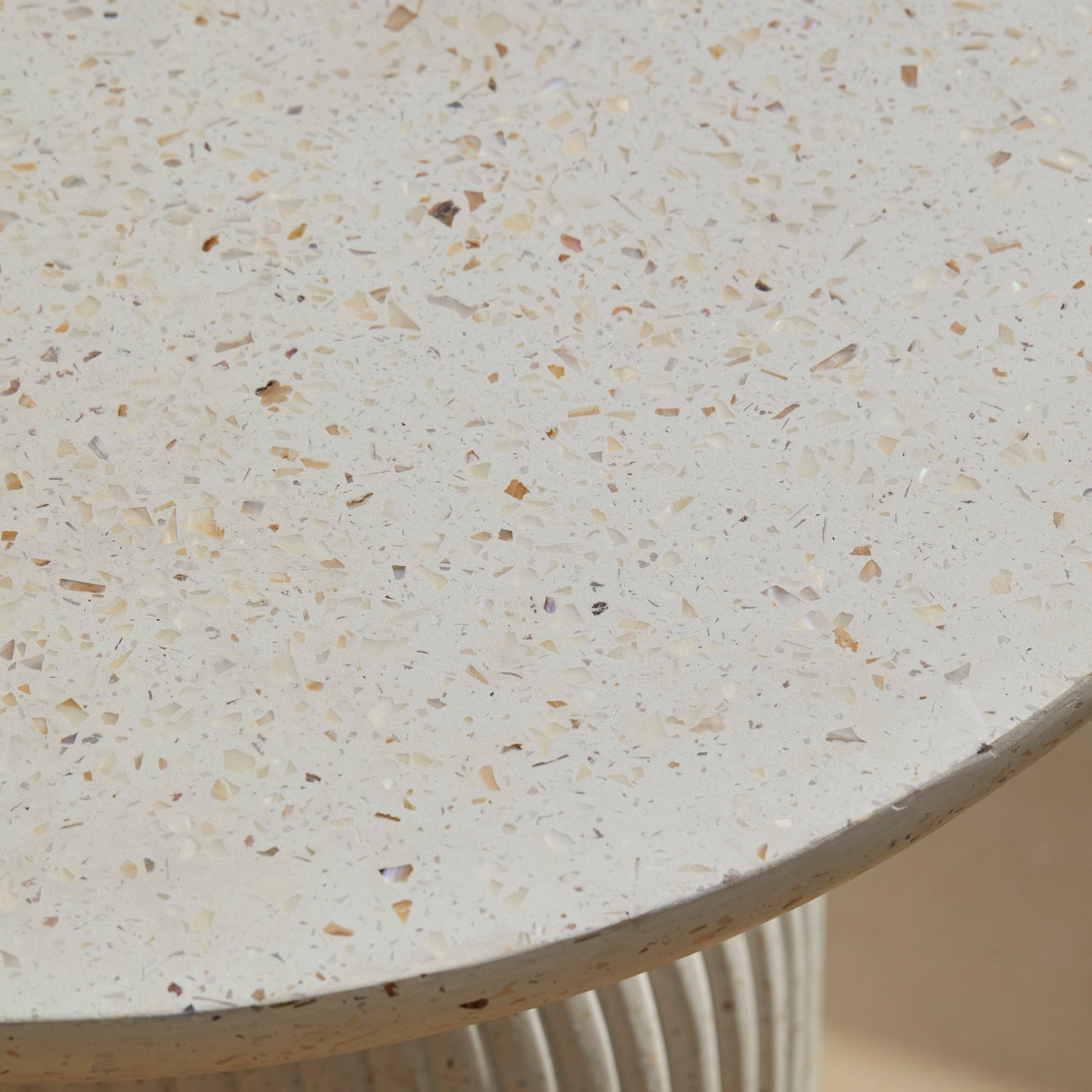 Zaliki_35cm_Concrete_Round_Side_Table_Paprika_Terrazzo